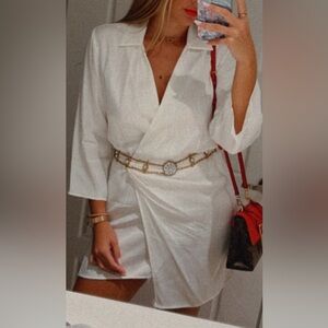 White Zara dress